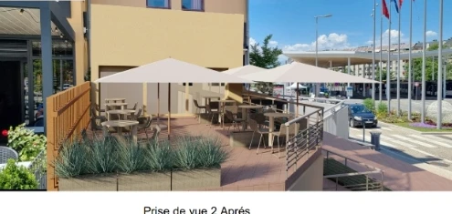 Boulangerie Artisanale & Terrasse Commerciale — Bâtiment Commercial