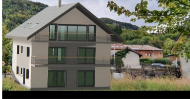 Immeuble Résidentiel & Toiture Végétalisée — Habitation Multifamiliale