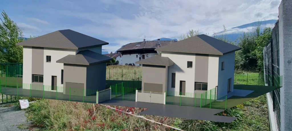 Ensemble Résidentiel (2 Pavillons) — Habitation Unifamiliale & Jumelée