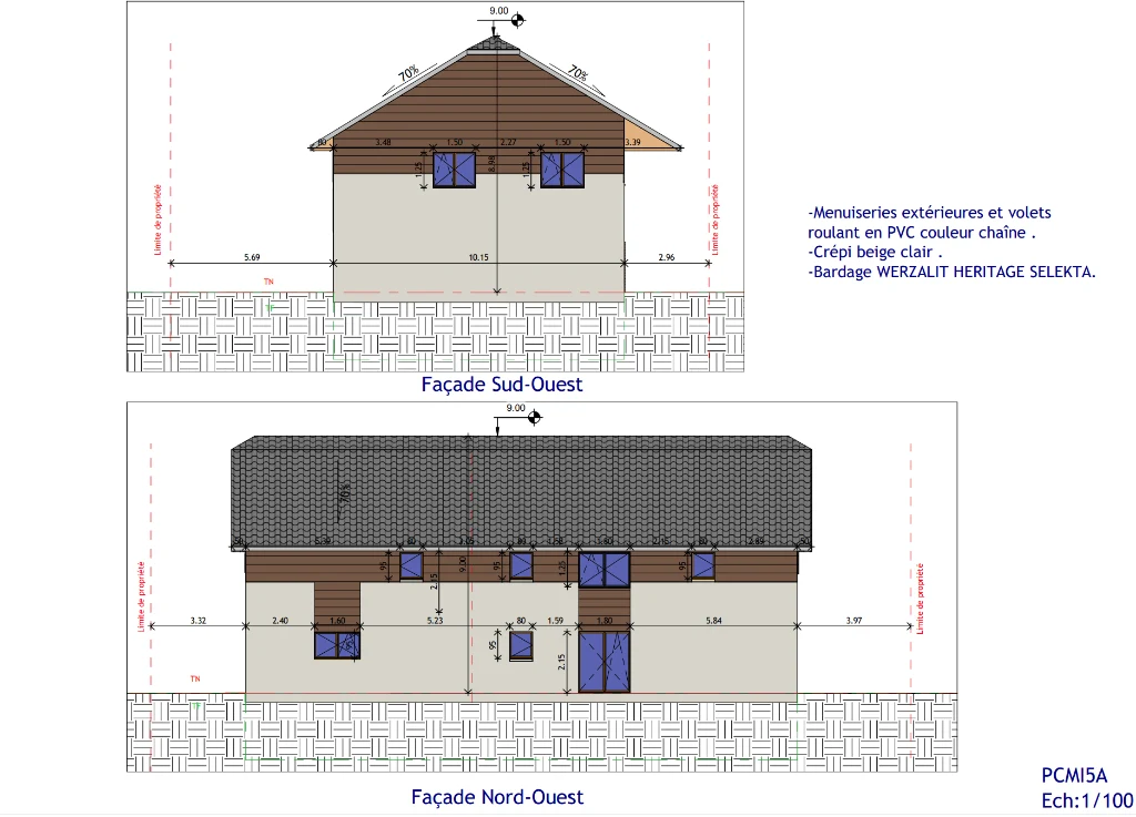 Vue graphique du projet
