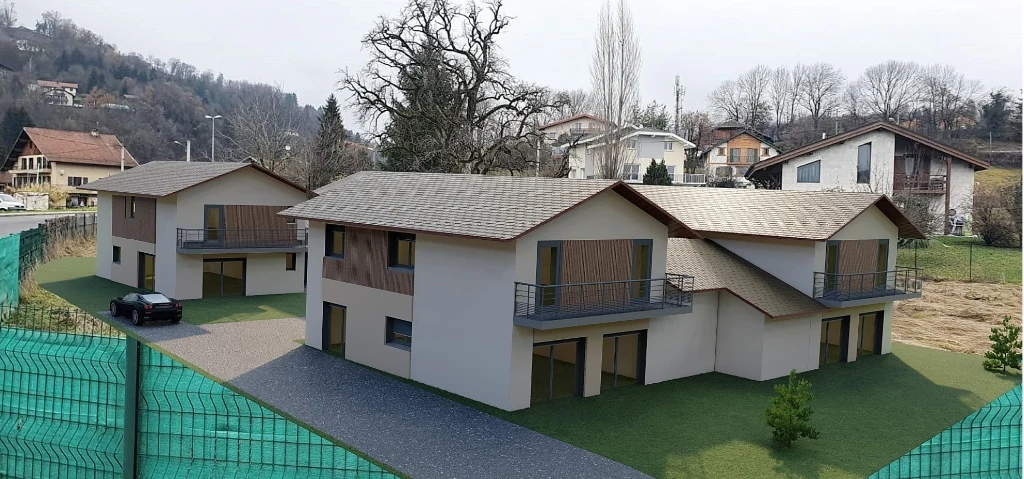 Ensemble Résidentiel Groupé (4 Logements) — Habitation Multifamiliale
