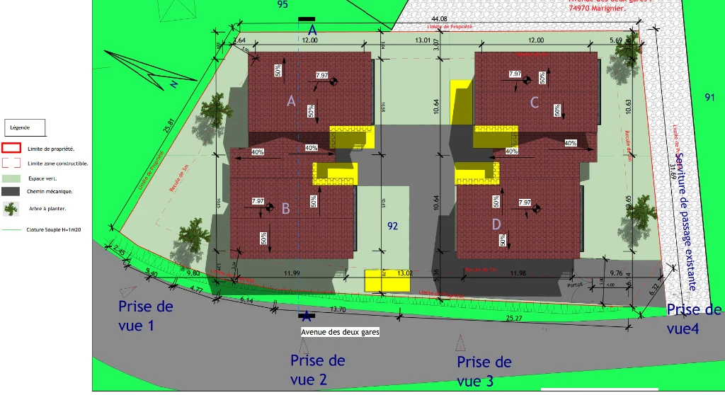 Vue graphique du projet
