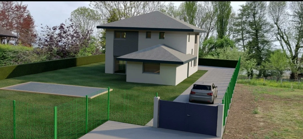 Villa Contemporaine & Piscine Paysagère — Habitation Unifamiliale