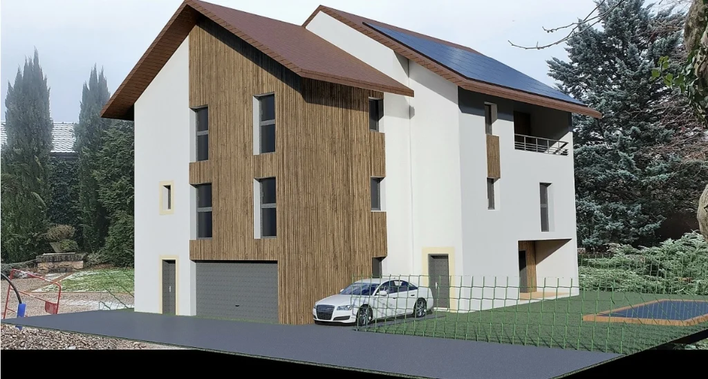 Villa Contemporaine Éco-Énergétique & Piscine — Habitation Unifamiliale